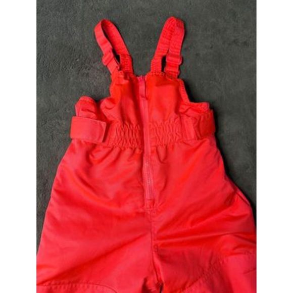 Cat & Jack Toddler Girls Pink One-Piece Snow Pants - Picture 3 of 6